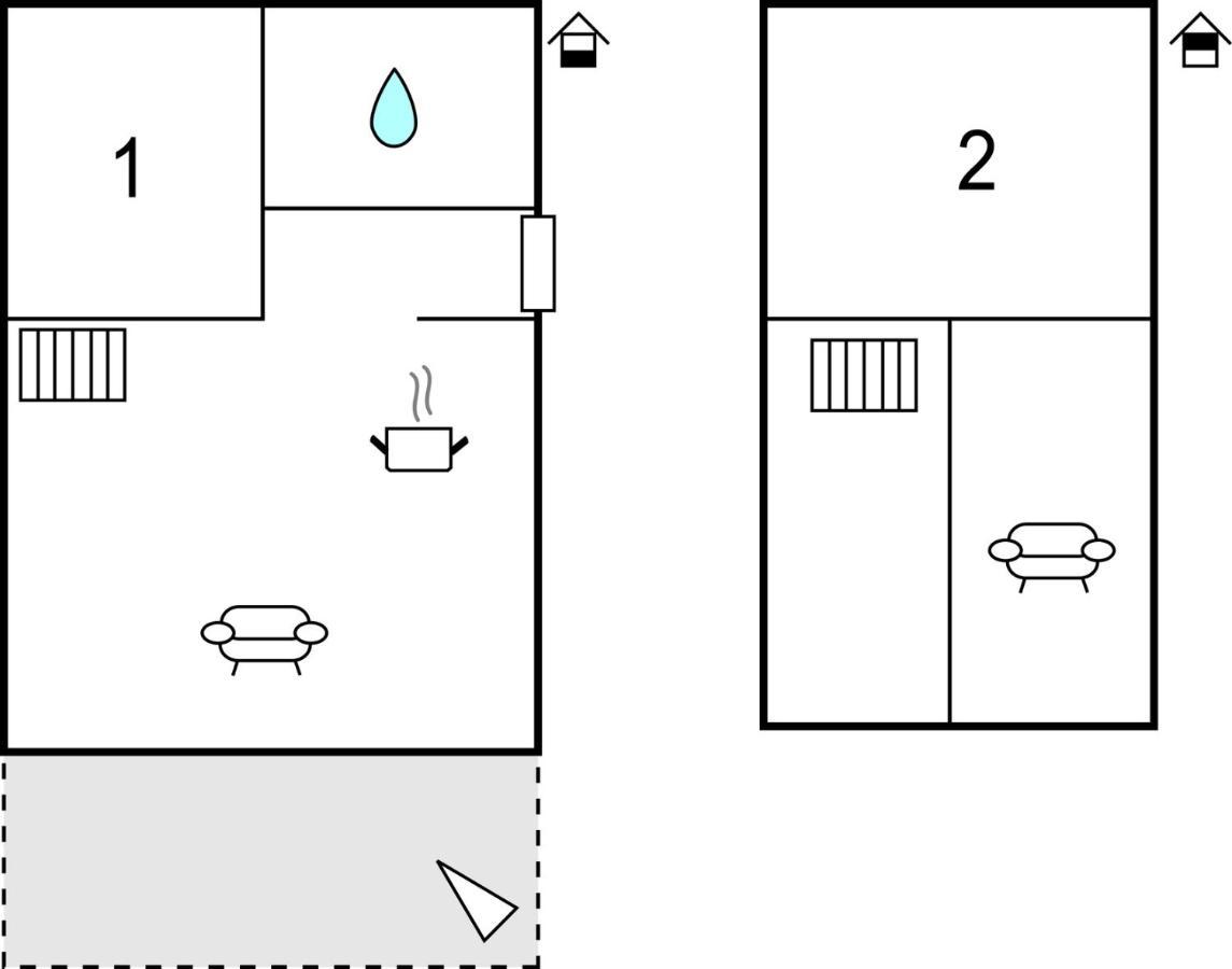 2 Bedroom Beautiful Home In Zerpenschleuse Экстерьер фото
